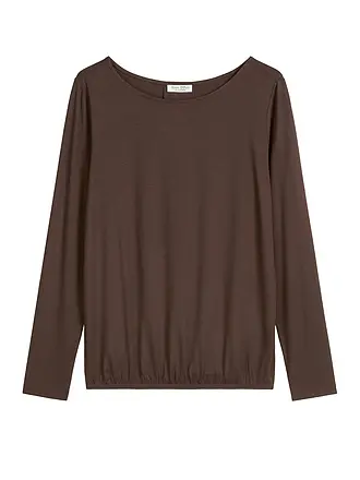 MARC O'POLO | Langarmshirt | braun